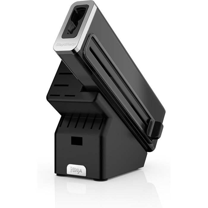 Набір ножів Ninja Foodi StaySharp Deluxe, 14 предметів з точилкою, K32014EUUK, з дерев'яною ручкою