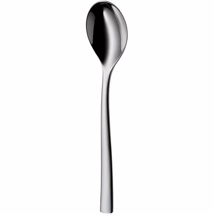 WMF Palermo Stainless Steel Cutlery Set, 6 Persons, 30-Piece Dining Cutlery Set, Monobloc Knives, Cromargan Stainless Steel Polished, Shiny, Dishwasher Safe Single