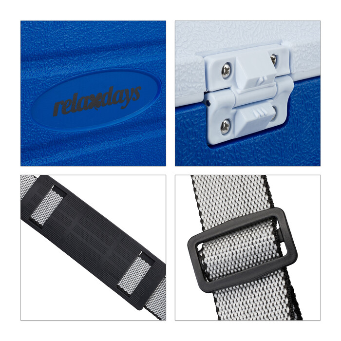 Relaxdays 20 l Cooler Box with Carrying Handle
