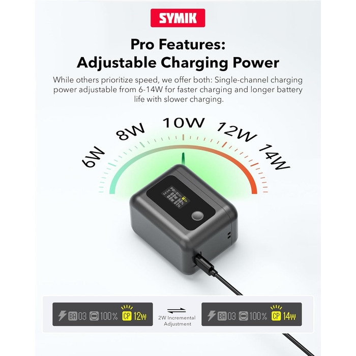 Акумулятори Insta360 X4 Air (2 шт.) з зарядним хабом 24W та LCD-дисплеєм – Treeboy