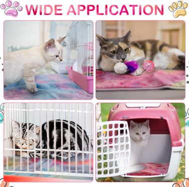 М'яка ковдра для морських свинок Namalu: водонепроникна, флісова, 60x40 см