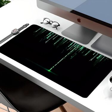 Килимок для миші Rotoo Gaming XXL 90x40 см, чорний, для геймінгу, антиковзаюча поверхня, покращує точність та швидкість