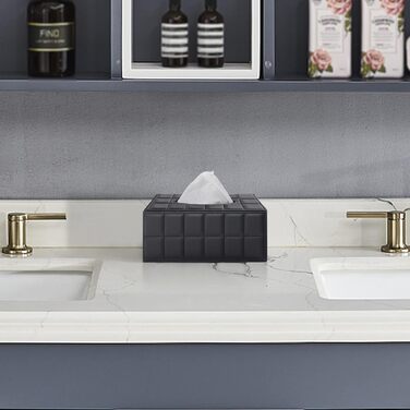 Скляна коробка для серветок, органайзер для косметичних серветок, декоративний тримач для вашого дому