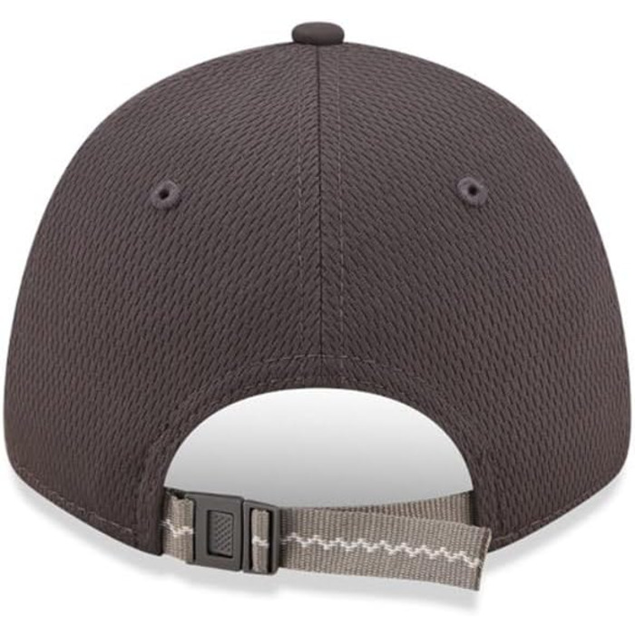 Кепка New Era NBA 9FORTY Los Angeles Lakers сіра з сіткою на спині