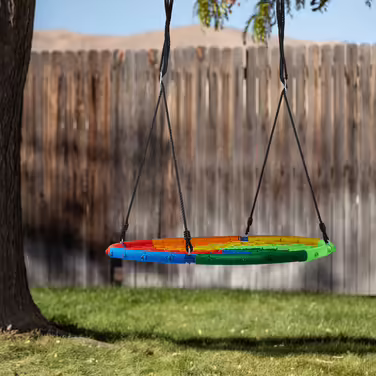 Relaxdays Colorful Bird Nest Swing 100 cm D