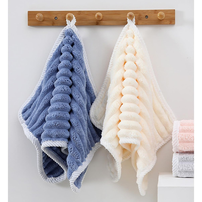 М'які рушники з мікрофібри SOFTBATFY, 4 шт., 35,6 x 76,2 см - для ванної, душу, спа (різні кольори)