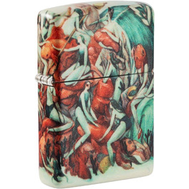 Запальничка Zippo 540 Color із малюнком Marija Tiurina, зелена, універсальний розмір
