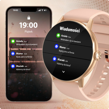 Смарт-годинник JG Smart M5 ROYAL AI для жінок, золотистий