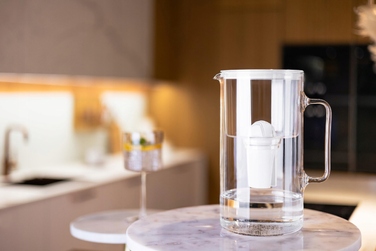 Скляний фільтр-кувшин Wessper D2 BOROSILICATE 3 л, білий + 6 фільтрів