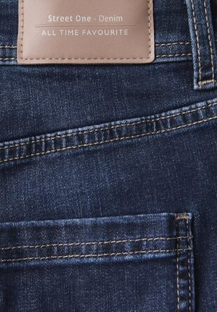 Джинси жіночі Street One Bootcut 3716435, темно-синій індиго, 34W/32L