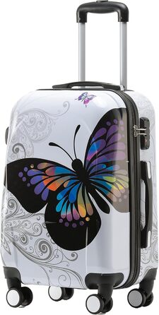 Валізи BEIBYE з полікарбонату, жорсткий корпус, набір XL-L-M-Beautycase, дорожній чемодан на колесах з TSA-замком