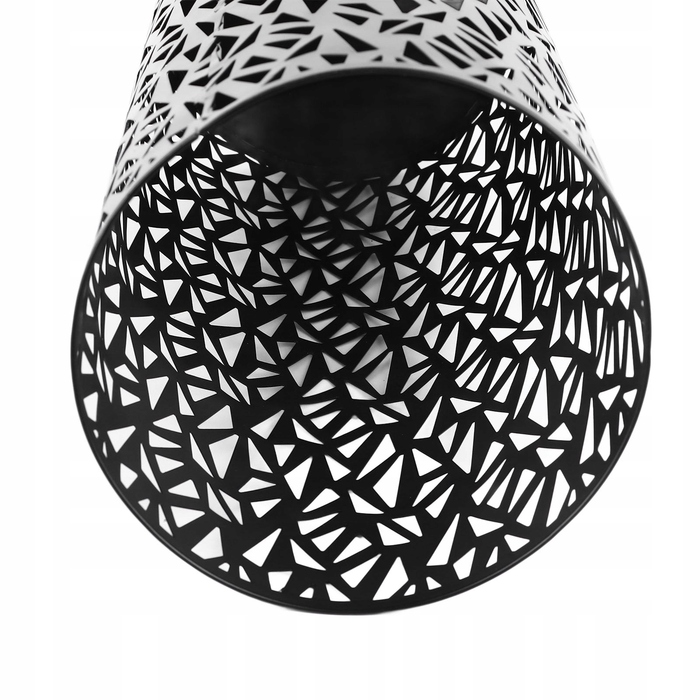 Підставка для парасольок з піддоном для передпокою та холу, чорна, ажурна