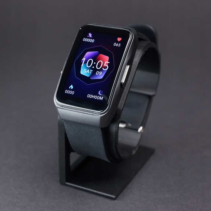 Смарт-годинник для літніх людей JG Smart EKG-650, українське меню, червоний