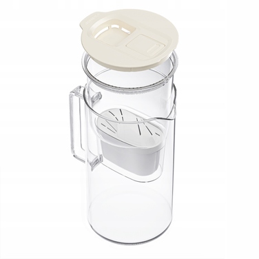 Скляний фільтр-кувшин Wessper D4 BOROSILICATE MINI FF BG з фільтром