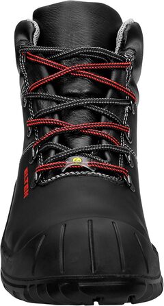 Робочі черевики ELTEN Laurenzo PU Mid ESD S3S, шкіряні, з металевим носком, для жінок та чоловіків, легкі, міцні, 46 EU