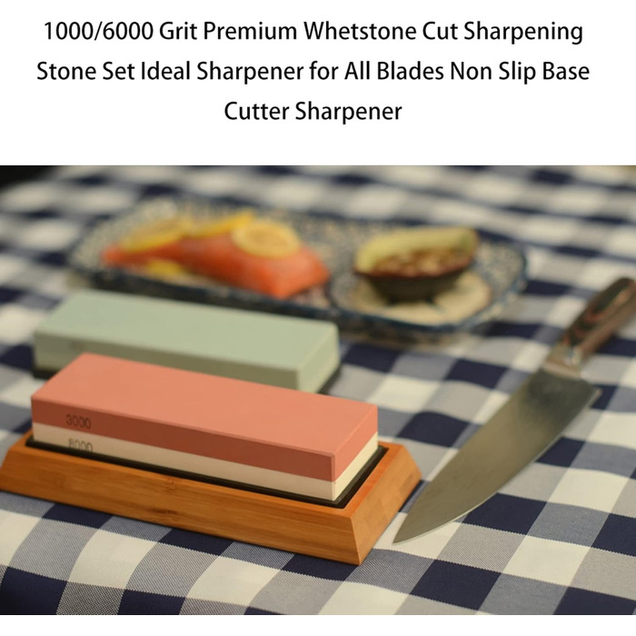 Набір інструментів Kavolet для шліфування та полірування, 400/1000, 3000/8000, з бамбуковою основою та регулюванням кута