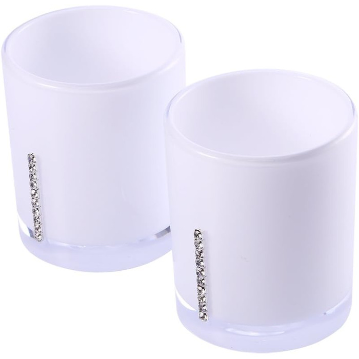 5-Piece Acrylic Bathroom Accessories Set, Vanity Organizer Set, Bathroom Tumbler, Toothbrush Holder, Soap Dish for Hotel and Home Use