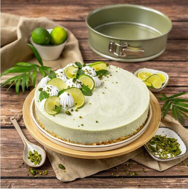 Форма для випічки Zenker Green Vision Ø 20 см з високим бортиком – стабільна та якісна, з антипригарним покриттям Sparkling Green