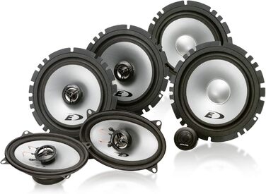 Автомобільна акустика Alpine SXE-1750S, 16,5 см, 2-смугова, динаміки для авто