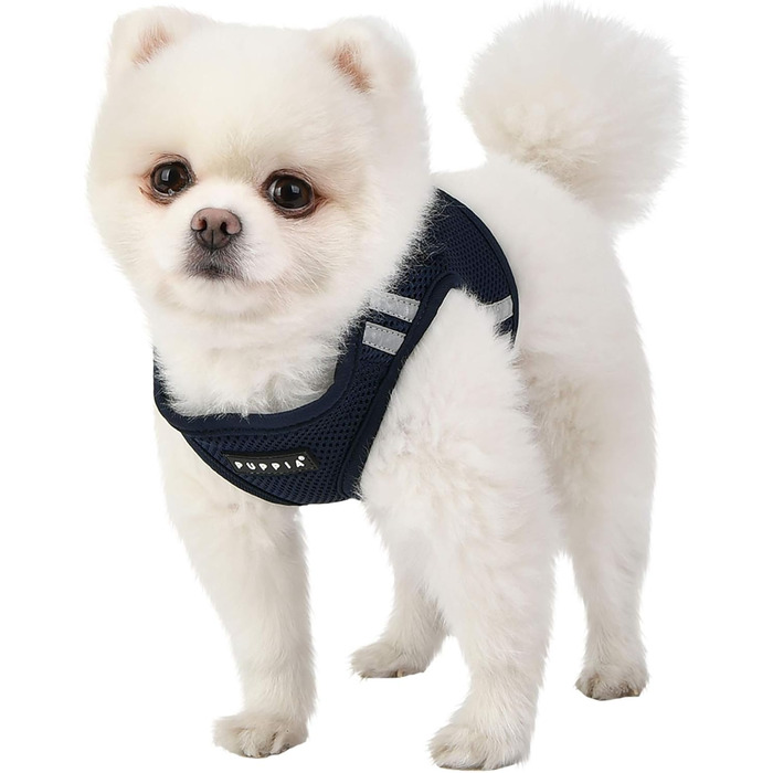 Шлейка для собак Soft Vest Harness Pro Marineblau (M) – 1 шт.