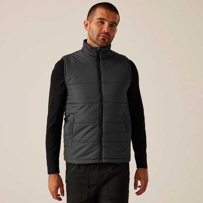 Regatta Bodywarmer для чоловіків Access Insultd BW - теплий жилет (1 шт., темно-сірий/чорний)