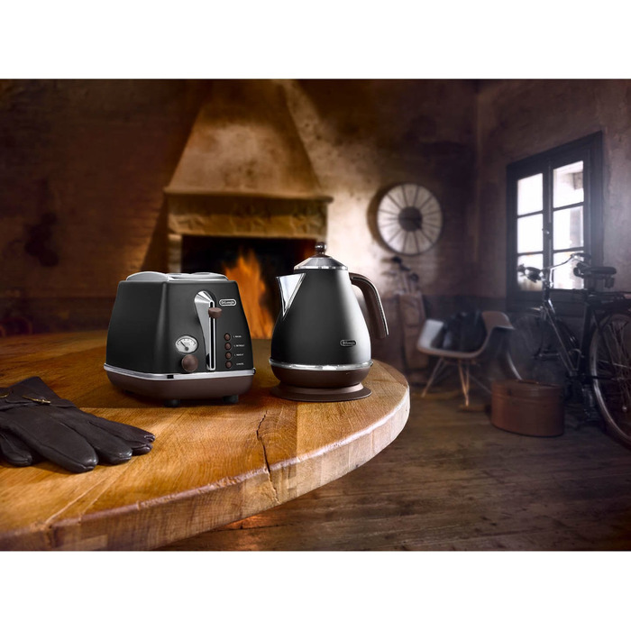 Тостер De'Longhi CTOV 2103.BK, чорний, 900 Вт