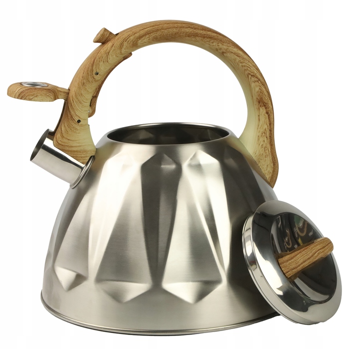 Класичний сталевий чайник Karl Hausmann, 3 л, сірий