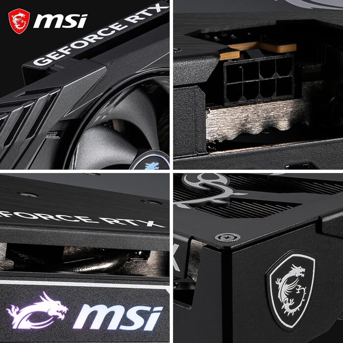 Відеокарта MSI GeForce RTX 5060 GAMING OC 8GB GDDR7, PCIe 5.0, HDMI 2.1b, DisplayPort 2.1b