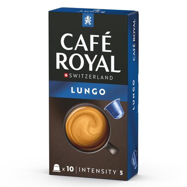 Кава в капсулах Café Royal Hazelnut (фундук), сумісні з Nespresso®, Lungo, 100 капсул