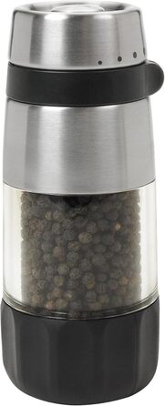 Перцемолка OXO Good Grips Elegante з нержавіючої сталі, чорна
