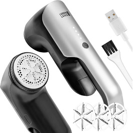 Електричний видалення ворсу LEBENLANG 2000mAh з LED-дисплеєм та пензлем для чищення. До 2 годин роботи. Видалення ворсу з одягу.