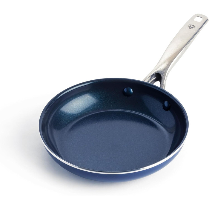 Набір сковорідок Blue Diamond Cookware Diamant, 2 шт. (24 см, 28 см), керамічне антипригарне покриття, без PFAS, для всіх типів плит (крім індукційних)