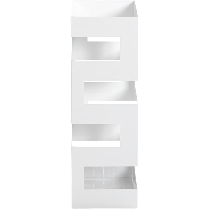 HAKU Modern White Metal Umbrella Stand - 16x48x16 cm - Stylish Home Decor