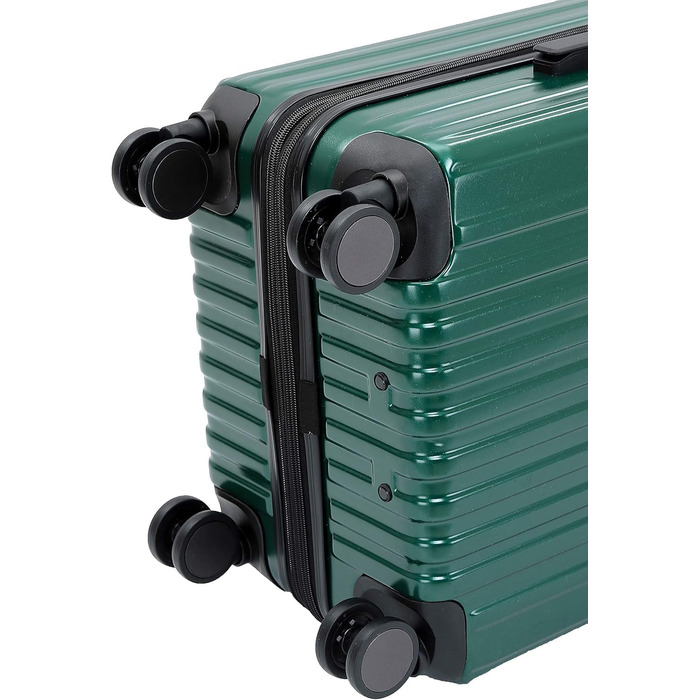 Замок для валізи TSA, набір валіз, тріумф, міцний корпус (темно-зелений, середній, Mittler)