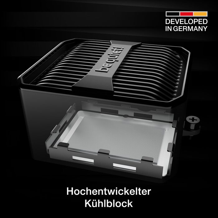 Система водяного охолодження be quiet! Silent Loop 3 240mm з 2 вентиляторами Silent Wings 4 120mm PWM та високопродуктивним помповим блоком