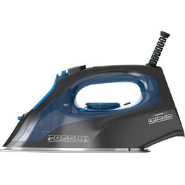 Відпарювач Black+Decker BXIR3000E | 3000 Вт | Керамічна підошва | 200 г/хв | Система захисту від накипу | Вертикальне відпарювання | Спрей