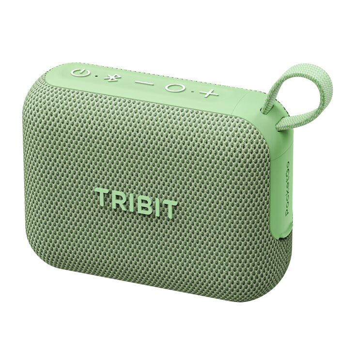 Tribit PocketGo Mini: Водонепроникна Bluetooth колонка IP68, 20 год, зелений