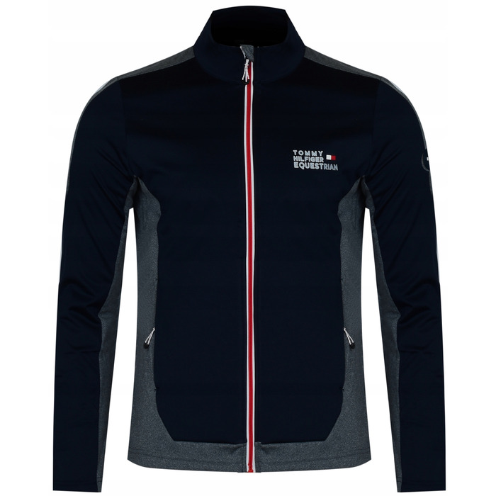 Чоловіча куртка-софтшелл Tommy Hilfiger — темно-синя, модель TH08MJAC481-004