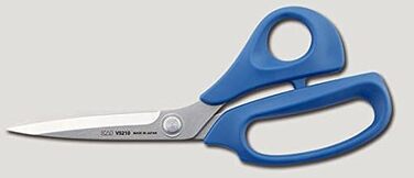KAI Universal Scissors from the V5000 series in blue - Total length 21 cm - Scissors for crafting, all-purpose scissors, kitchen scissors - Made in Japan for the highest quality standards
