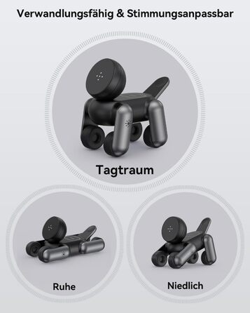 Зарядна станція 3-в-1 для Apple Watch, iPhone 17e/Air/17/16/15/14/13/12, AirPods Pro/2/3 з нічником, чорна. MagSafe сумісність.