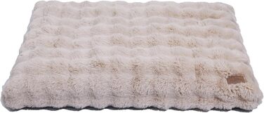 Килимок для собак BingoPaw: великий, миючий, м'який, водонепроникний, з антиковзаючою основою, 90x60x10 см (XL: 105x70x12 см, Бежевий)