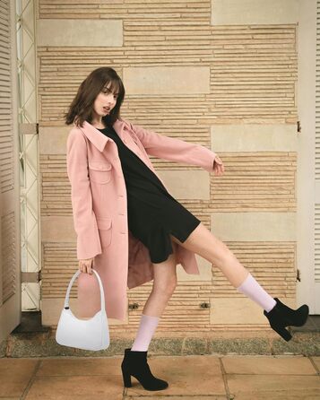 Сумка LOVEVOOK жіноча мініатюрна через плече, клатч, біла нейлонова для побачень, вечірок, покупок