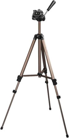 Легкий штатив-трипод Hama Star 05 106-3D з 3-позиційною головкою, шампань (висота 42-125 см)