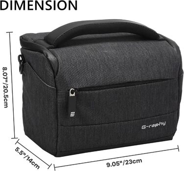 Водонепроникна сумка для камери G-raphy для DSLR (Чорний)