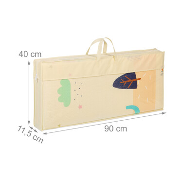 Relaxdays Foldable Play Mat - Animals and Road