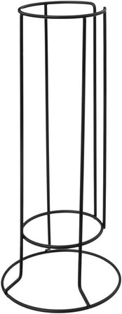 Набір келихів та тарілок Secret de Gourmet Ethnik (6 шт.) з емальованого стінглу, чорно-білий, 13x13x30 см