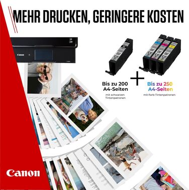 Оригінальний набір чорнильних картриджів Canon CLI-581XXL Multipack