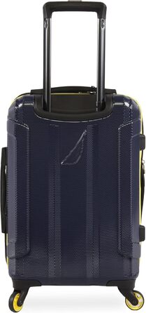 Чемодан-тележка Nautica Maker Hardside, Navy/Gelb (21 дюйм)
