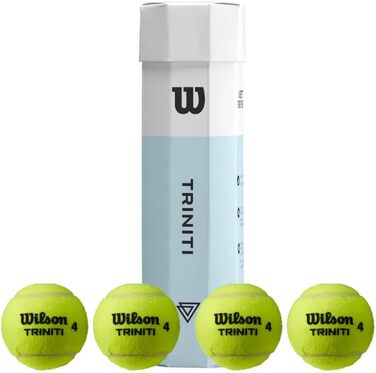 Тенісні м'ячі Wilson Triniti, 4 шт., упаковка, перероблювана