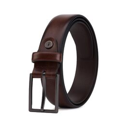 Чоловічий ремінь FENIX LOS ANGELES Toffee Brown (95 см) — шкіряний, регульований, з нікель-вільною пряжкою, ширина 30 мм, для костюмів та джинсів